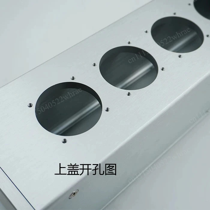 95 All-aluminum Power Amplifier Chassis, Fever Audio American European Standard Power Filter Shell, Socket Plug, Panel