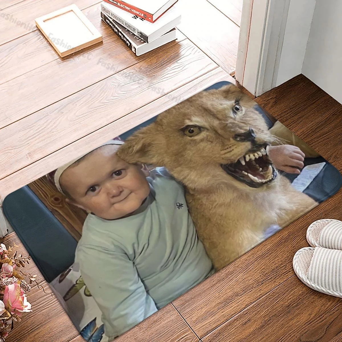 Hasbulla Magomedov Bathroom Mat Lion Doormat Kitchen Carpet Outdoor Rug Home Decoration