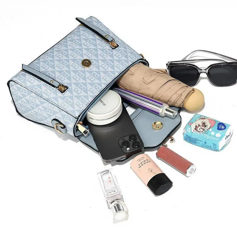 

Designer Bags Women PU Leather Handbags Luxury Ladies Hand Bags Purse Fashion Female Shoulder Tote Bags Bolsa Sac