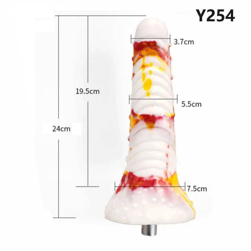 Novel Liquid Silicone Dildos with 3XLR Connector Sex Machine Gun Adult Sex Toy Accessories Masturbation Toys for Women and Men