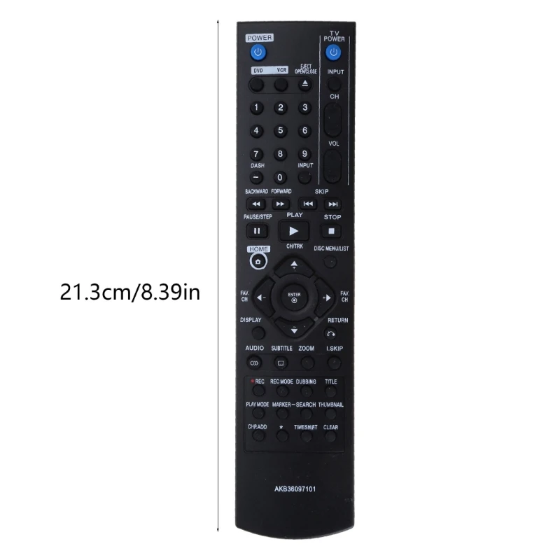 AKB36097101 Remote Controller Replacement For DVD Player RC397H-M