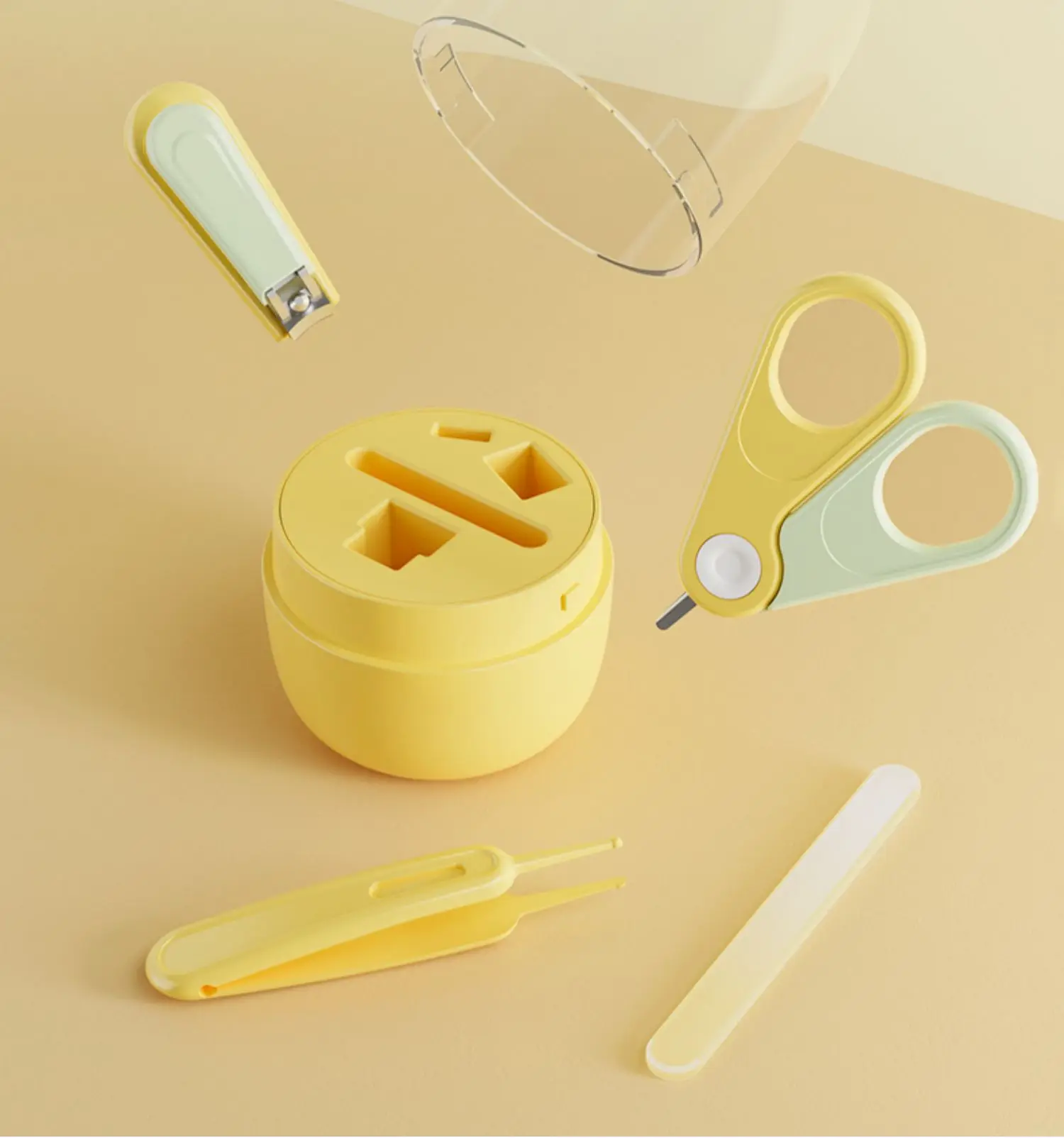 Baby Grooming Kit Baby Nail Clippers Nail Care For Kids Newborn Care Kit Baby Nail Cutter Clipper Scissor Set
