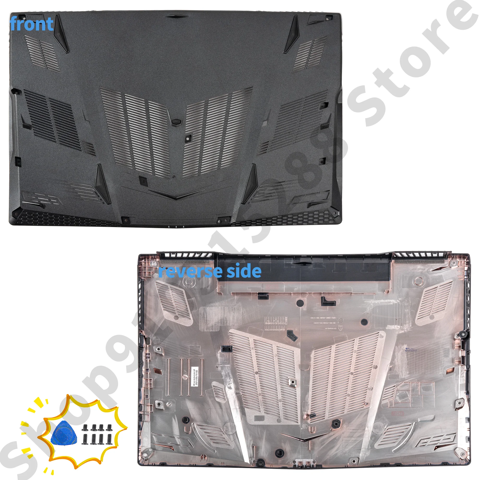 Palmrest/Bottom case For GL63 8SC/8RB/8RCS 9SC 9SD MS-16P7 MS-16P4 MS-16P5 15.6inch Case Replace Plastic