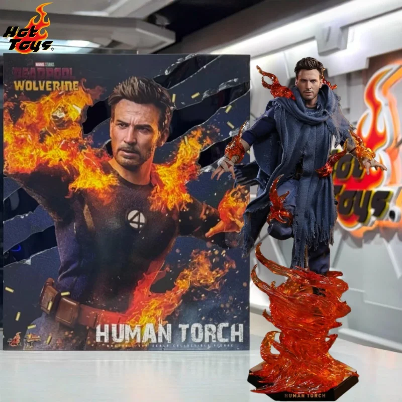 

В наличии Оригинальная фигурка HOTTOYS HT 1/6 MMS789 Человек-факел, Дэдпул и Росомаха, Фантастическая четверка, коллекционная модель, игрушка, подарок