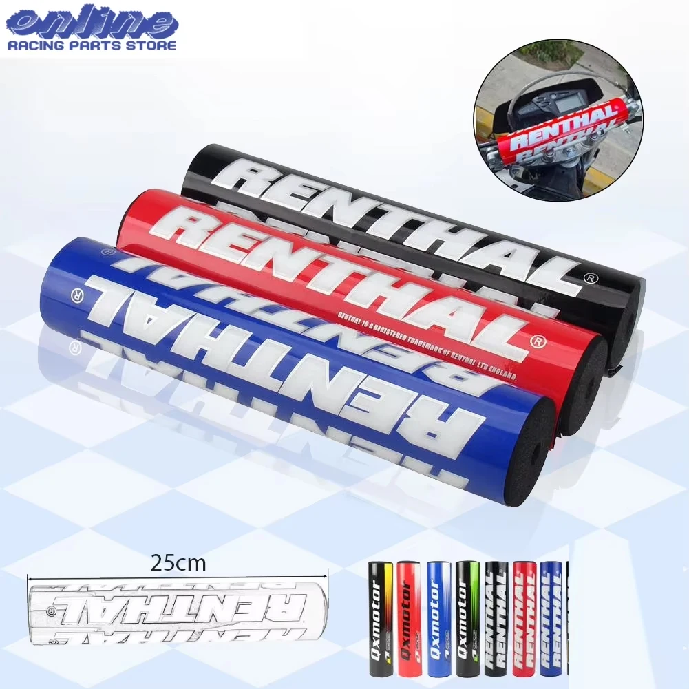250mm Motorcycle Handlebar Round Cushion Crossbar Foam Bar 7/8