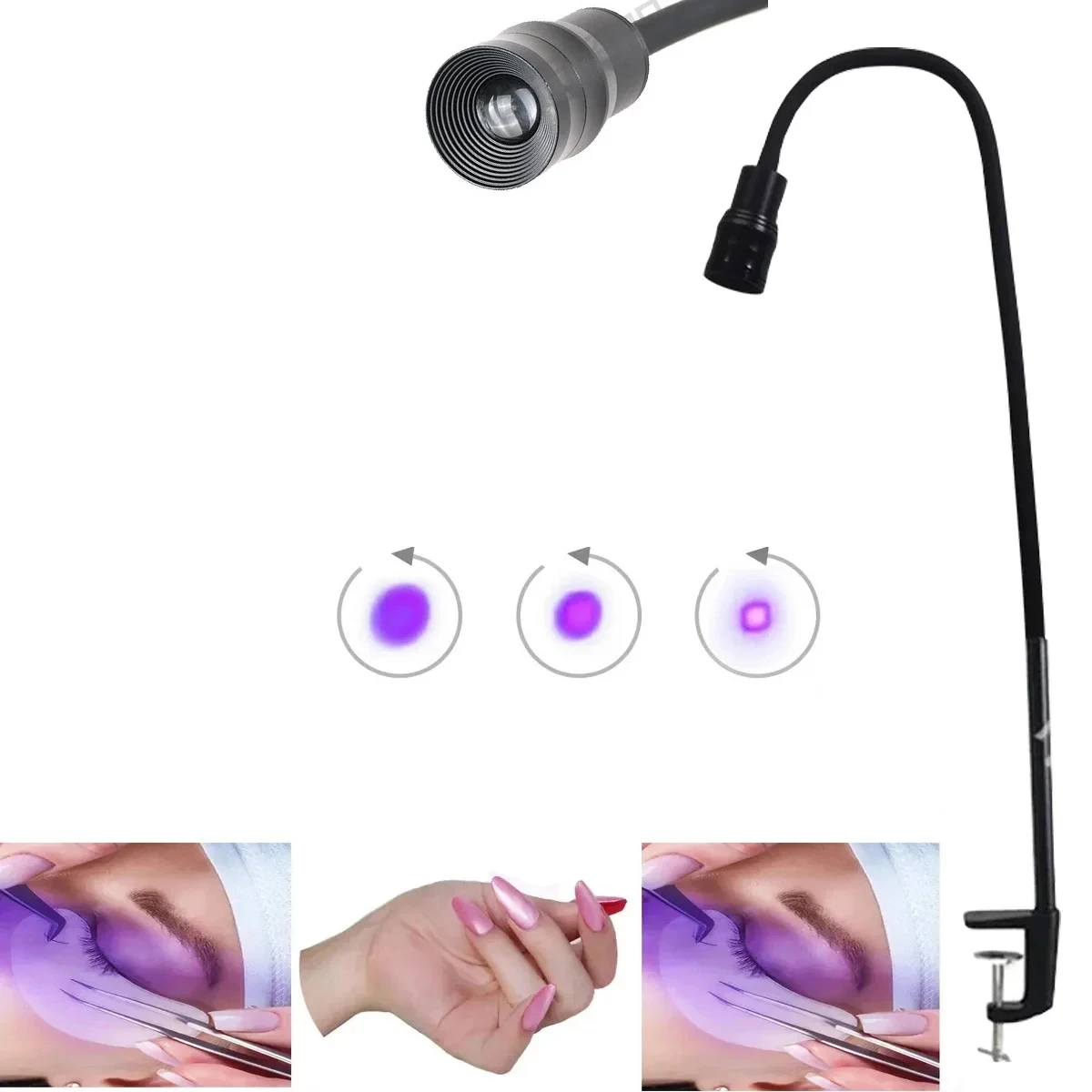 usb lash light para extensoes de cilios lampada uv para unhas led quicky dry lampada de assoalho para unhas gel home faca voce mesmo salon 5v 01