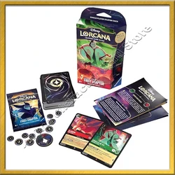 English Edition Disney Cards Lorcana PTCG Trading Card Game illumine's Trove Original Box bambini compleanno regali di natale