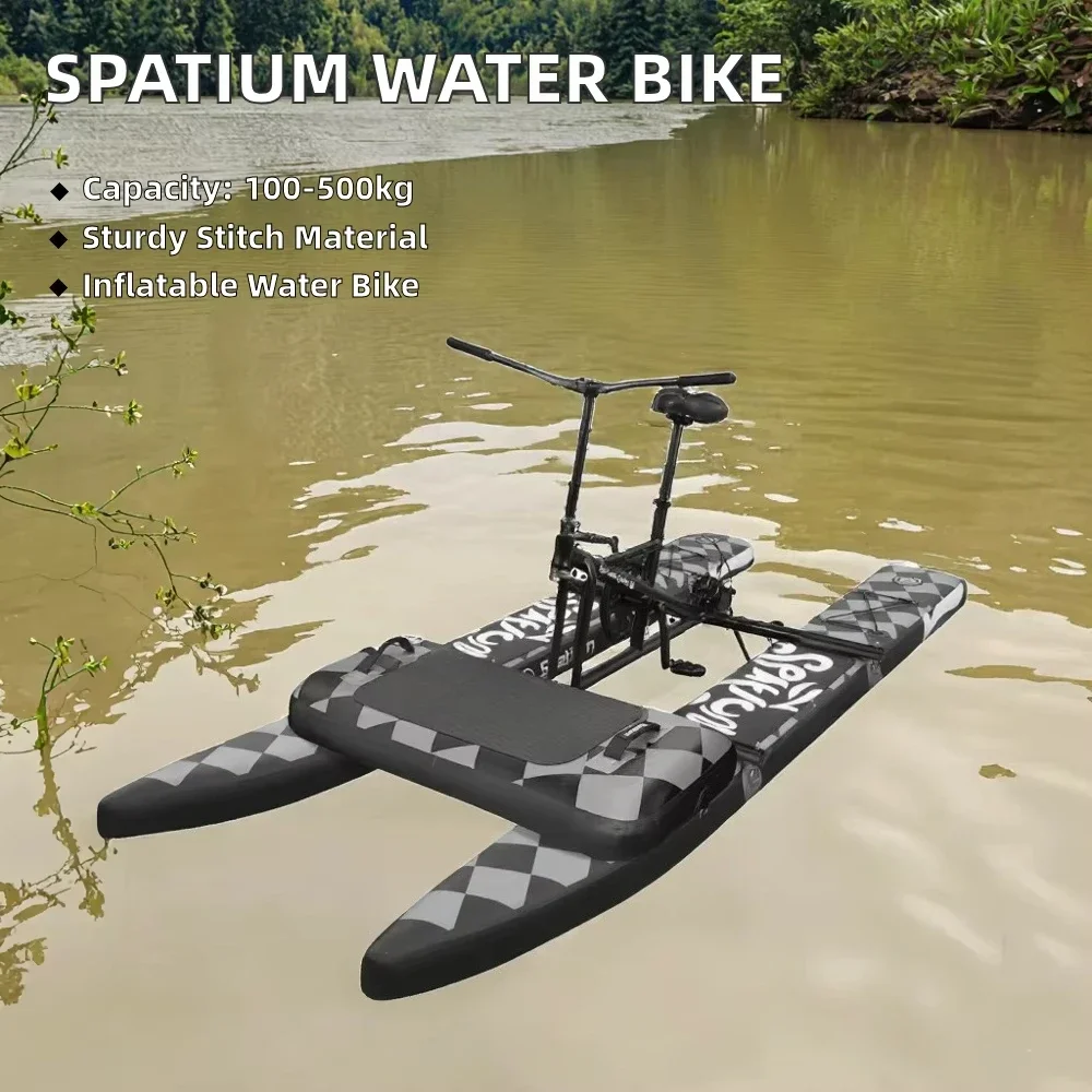 Spatium Inflatable Pedal Boat Propeller Water Hydro Bike for River Prices on Sale