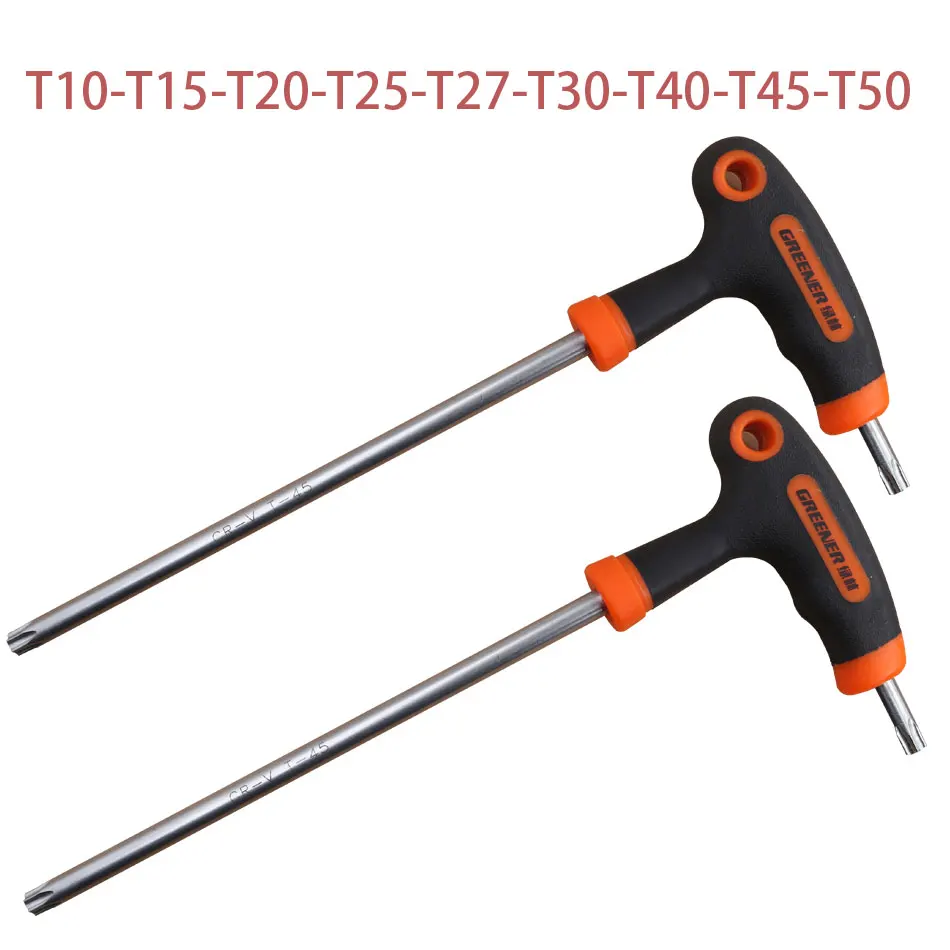 

1Pc L-Type Double-End Torx Star Allen Spanner Key Wrench Screwdriver Hand Tools T10 T15 T20 T25 T27 T30 T40 T45 T50