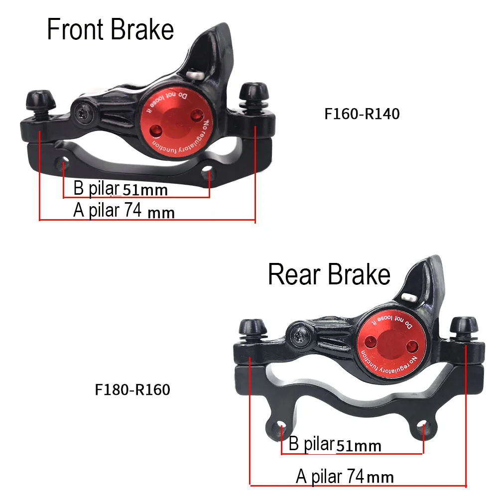 ZOOM MTB Bicycle Hydraulic Disc Brake HB870 2 Piston XC Trail Calipers Metal Mountain Bike Brake Pads Mineral Oil Pressure Rotor