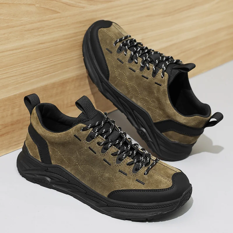 أحذية الرجال أحذية رياضية الذكور أحذية رجالي عادية Tenis أحذية فاخرة المدرب سباق تنفس الأحذية أحذية بدون كعب أنيقة احذية الجري للرجال #1