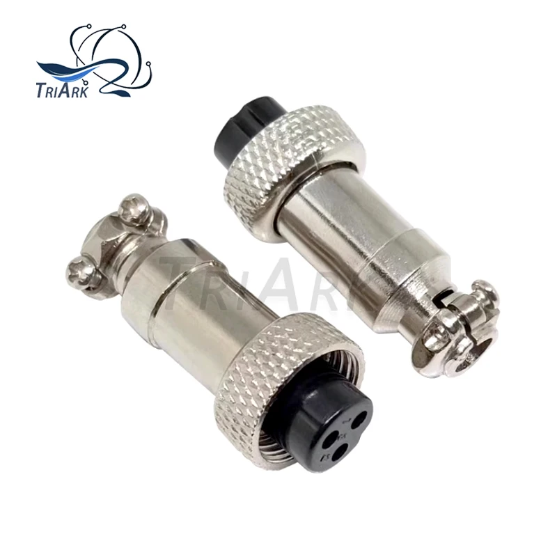 GX12 الطيران موصل دائري GX12-2Pin 3pin 4pin 5pin 6pin 7pin ذكر أنثى 12 مللي متر M12 ثابت الخلفية الجوز التوصيل المقبس