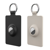Upgrade Waterproof Airtags Holder with Apple Airtags Keychain, Anti-Scratch & Shock Air Tag Holder,men's Women's Keyrings