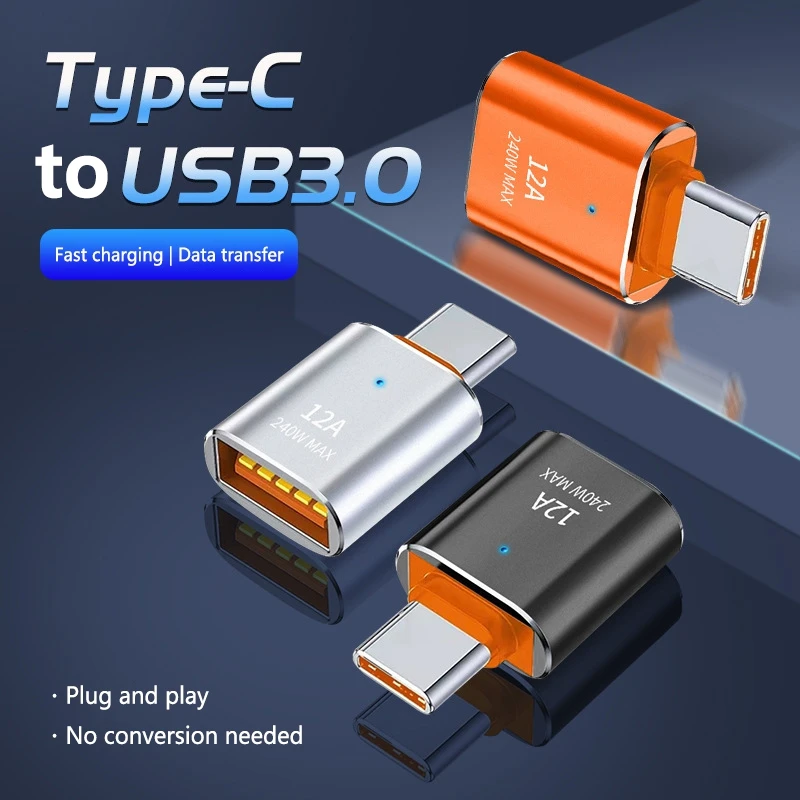 Mini USB Type C To TF Card Reader Adapter USB 3.0 Adapter High Speed Transmission For Portable Mobile Phones And Computers