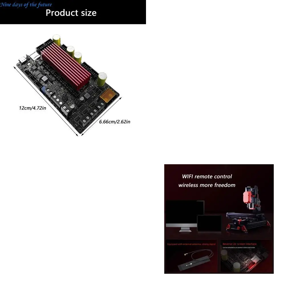 

Industrial Engraving Machine Control Motherboard Support WIFI RS485 Upgraded E65A