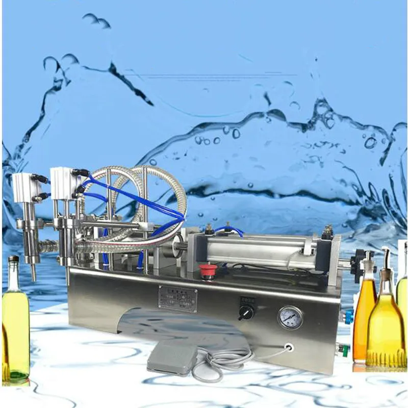 

Commercial Filling Machine Double Nozzle Quantitative Liquid Filling Machine And Packaging Equipment