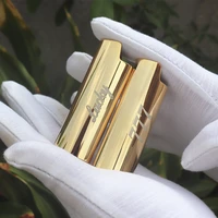 Personalized Name BIC Lighter Case Sheath Groomsmen Gift Custom Men Jewelry Engraved Metal Lighter Sleeve Cover for Dad Grandpa