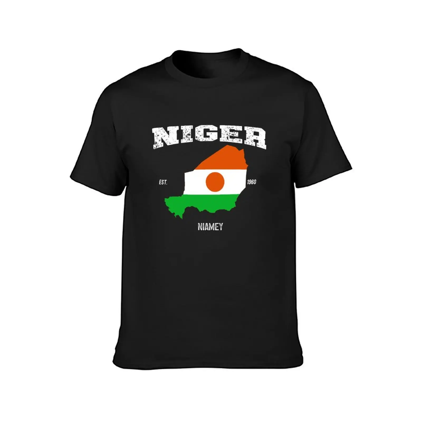 Niger Flag, Niger Map, Nigerien National Flag T-Shirt customs customs design your own Blouse oversized t shirt men