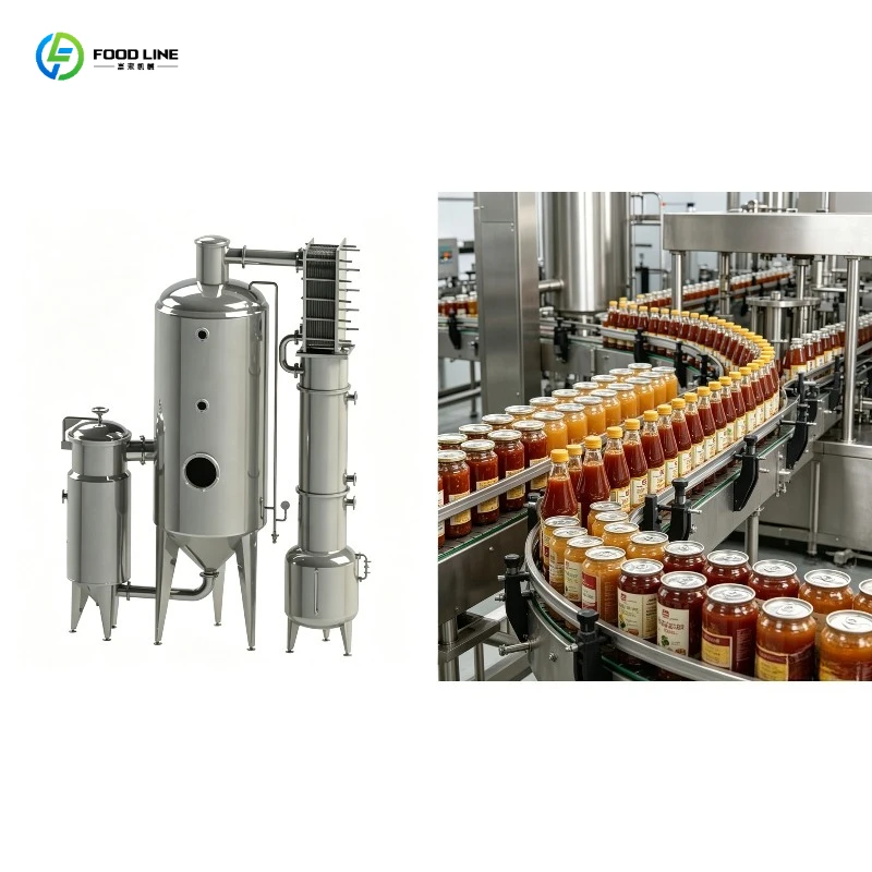Evaporation Machine Steam Heating Vacuum Type Low Temp Energy Saving for Corn Syrup Concentration Equipment
