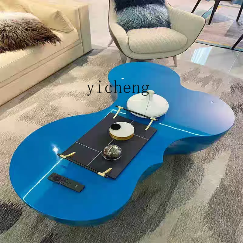 

FY RestaurantWaterproof Cloud Coffee Table Reception Tea Table Decoration Sofa Side Table