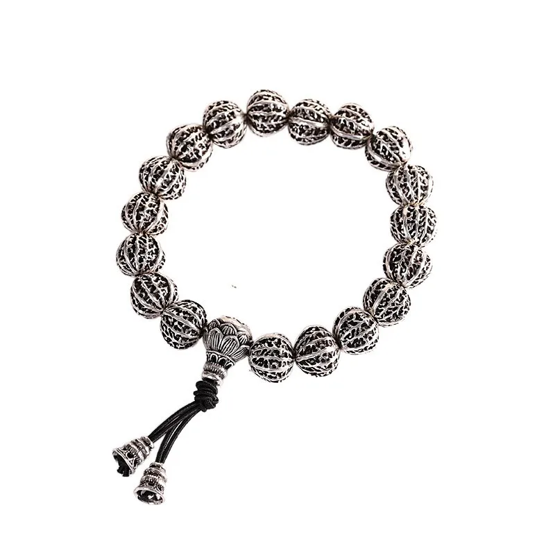 

Simple retro walnut bracelet.