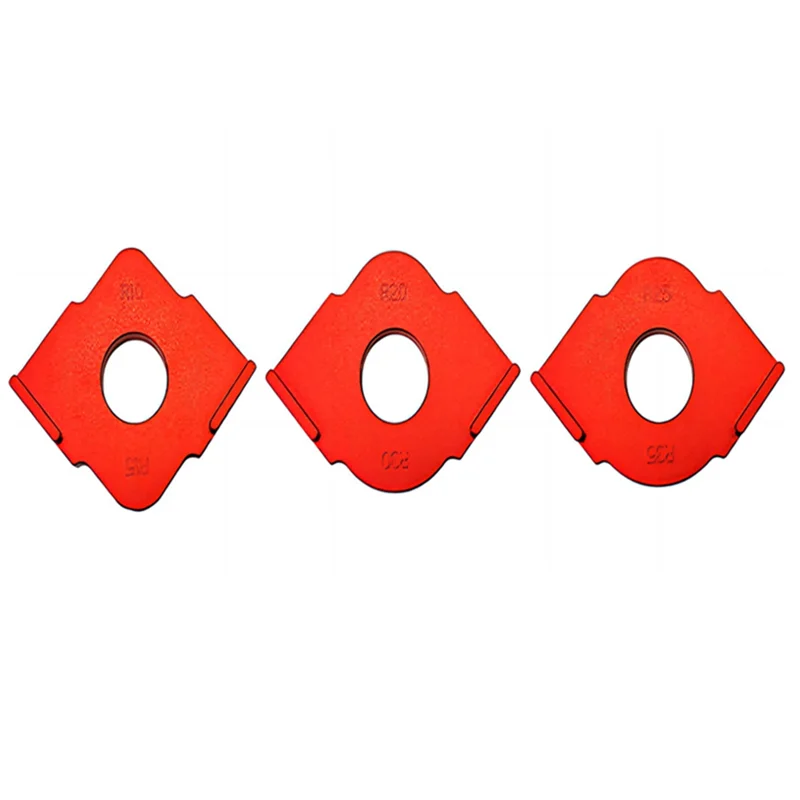 

F-F 3PCS Engraving Machine Woodworking R Angle Rounding Template Woodworking Half Round Angle Quick Positioner