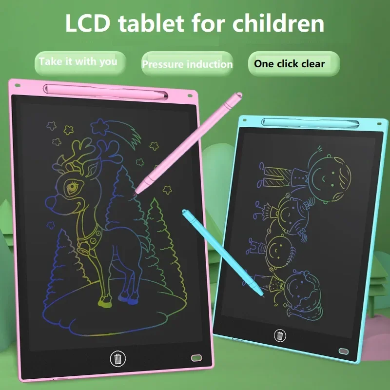 Tablet graficzny LCD, tablica do pisania LCD, tablet LCD do projektowania, elektroniczny notatnik graficzny, magiczny tablet do rysowania.