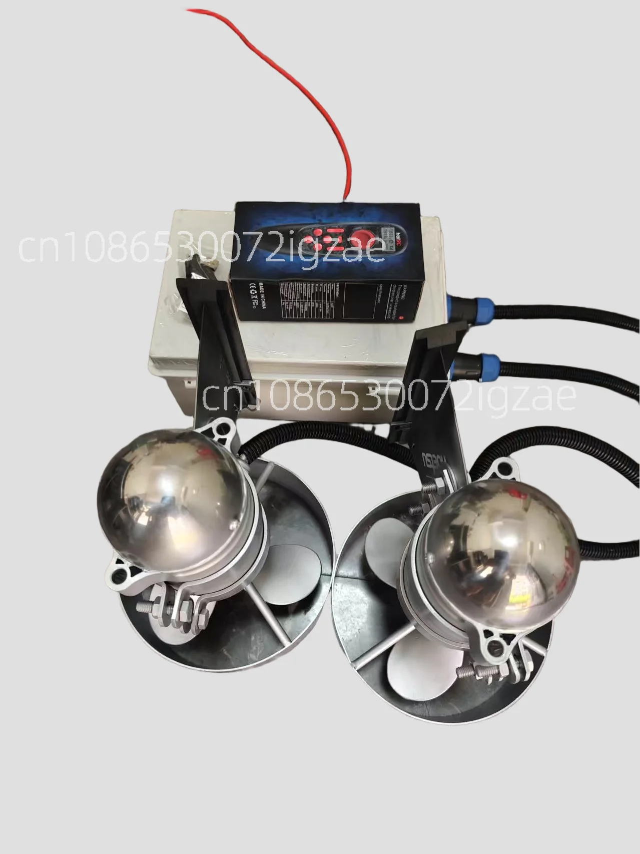 Wireless remote control waterproof brushless electric motor thruster, trawling Diaoyutai kayak paddle board and other thrusters