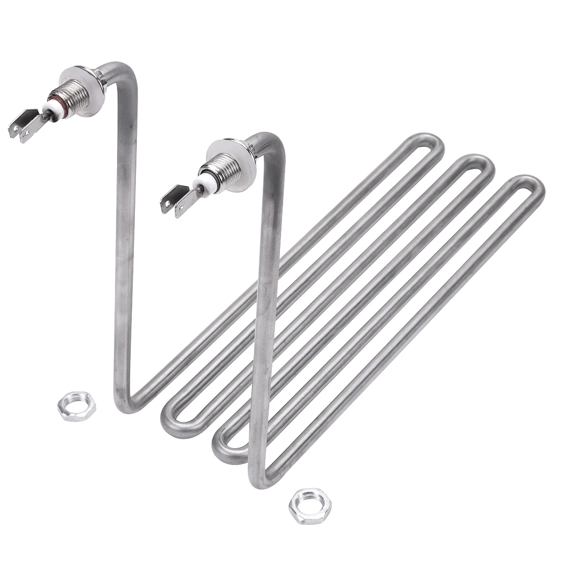 DERNORD Deep Fryer Heating Element 220V 2350W Stainless Steel 304 Electric Heating Tube with M12 Thread