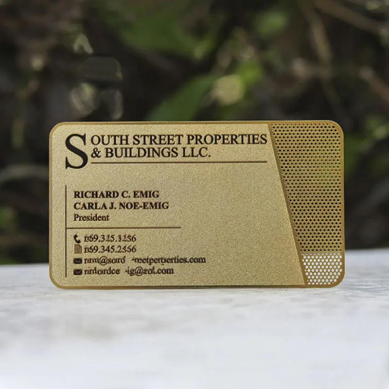 Custom.Membership Card Making High-Grade Metal Card Holder Custom Frosted Relief Points Storage Card VIP Fitness Beauty Card