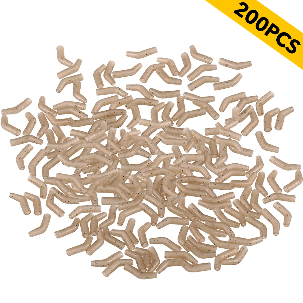 محاذاة خط صيد مضاد للتشابك ، أكمام خطاف منحنية ، ملحقات جهاز تلاعب شعر صيد سمك الشبوط