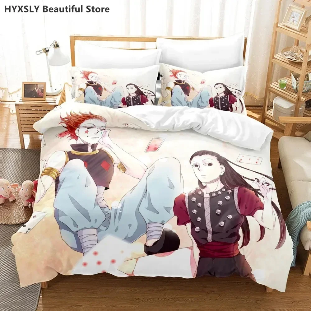 Hunter X Hunter Supplies Set Duvet Cover Set Bedding Sets For Adults Bed With Pillowcases No Filling Luxury Birthday Gifts