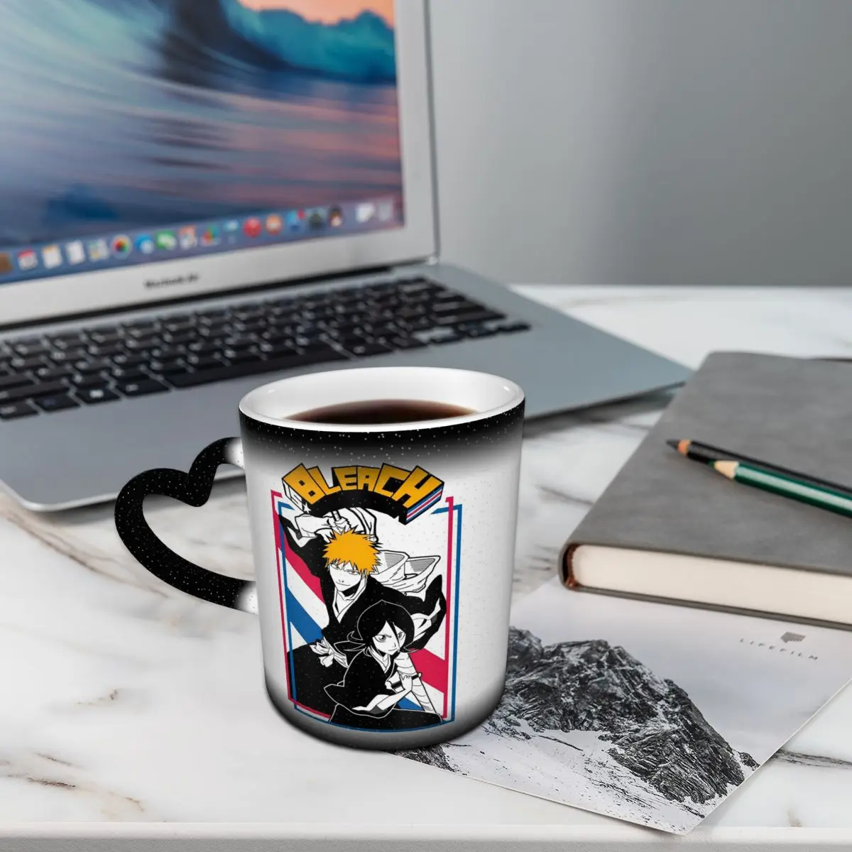 Bleach Anime Mug Funny Ceramic Coffee Cups Tea Mugs Milk Cup Drinkware Gift for Friends