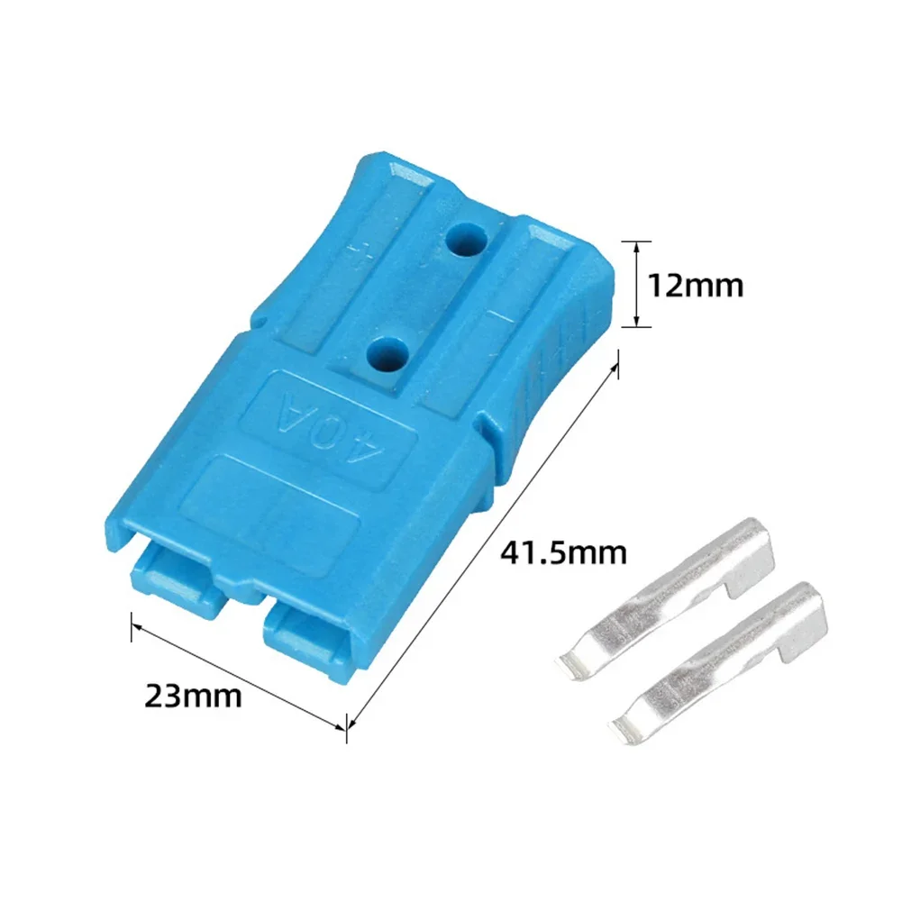 40A Amp Forklift Battery Connector Terminal For Electric Forklifts Stackers And New Energy Electric Vehicles AC600V 2P