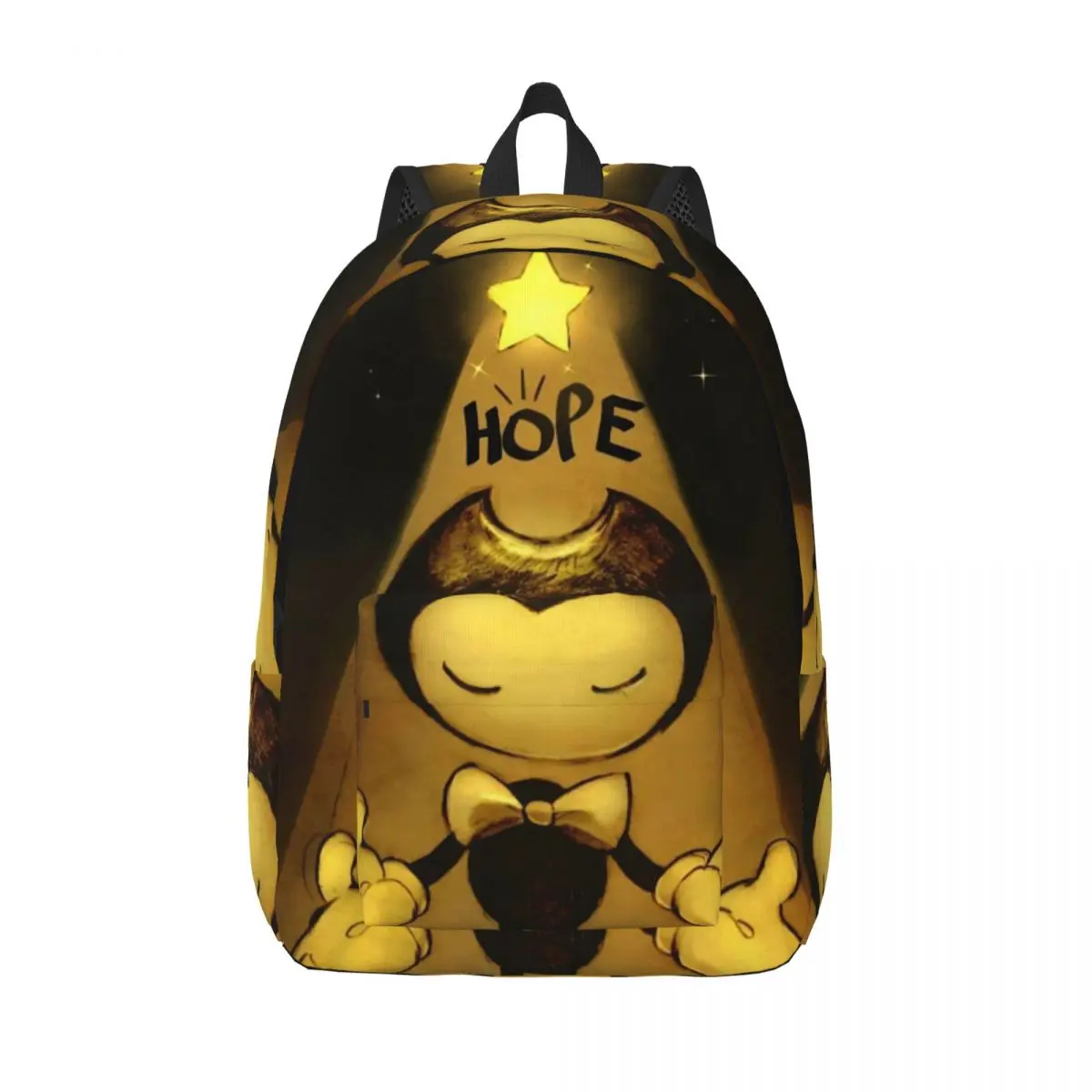 Bendy And The Dark Revival for Men Women Student School Bookbag Hope Daypack Middle High College Hiking