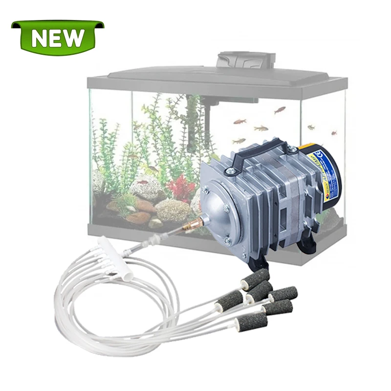 

385W Multifunction High Power Aquarium Oxygen Aerator Portable Air Compressor Bubble Pump For Fish Koi Tank