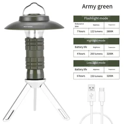 Outdoor Lighthouse Camping light Home LED light Camp tent light Portable magnetic emergency flashlight