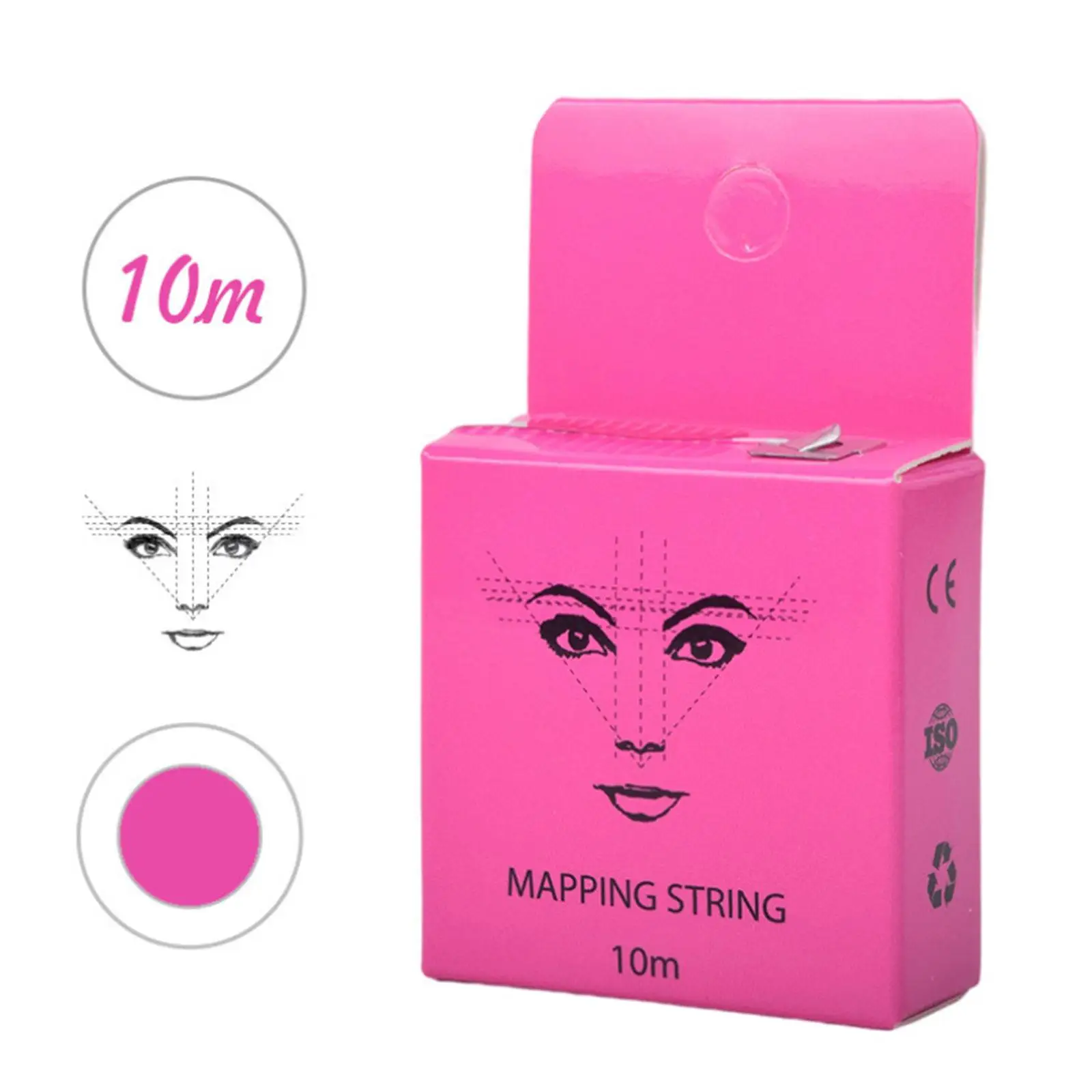 Mapping String Eyebrow Marker ,Brow Position Tool, Brow Mark Ruler for , Eyebrows ,Eyebrow Line, Girls