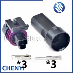 3 Pin Car waterproof Connector oil Fuel Pressure Throttle Position Sensor plug 12110192 12065287 12078090 0441004 efi series