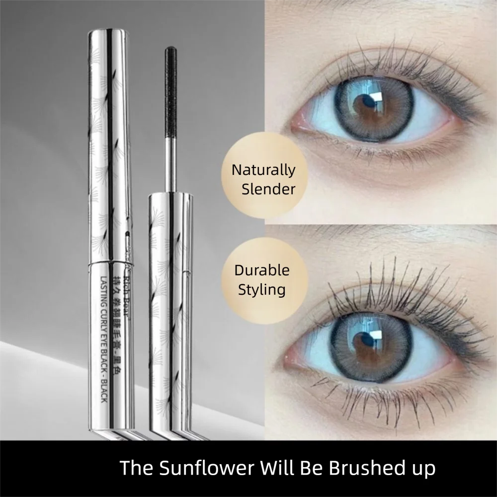 Mascara noir imperméable, allongeant, longue durée, crème frisée, Extension de cils épais, allonge les cils