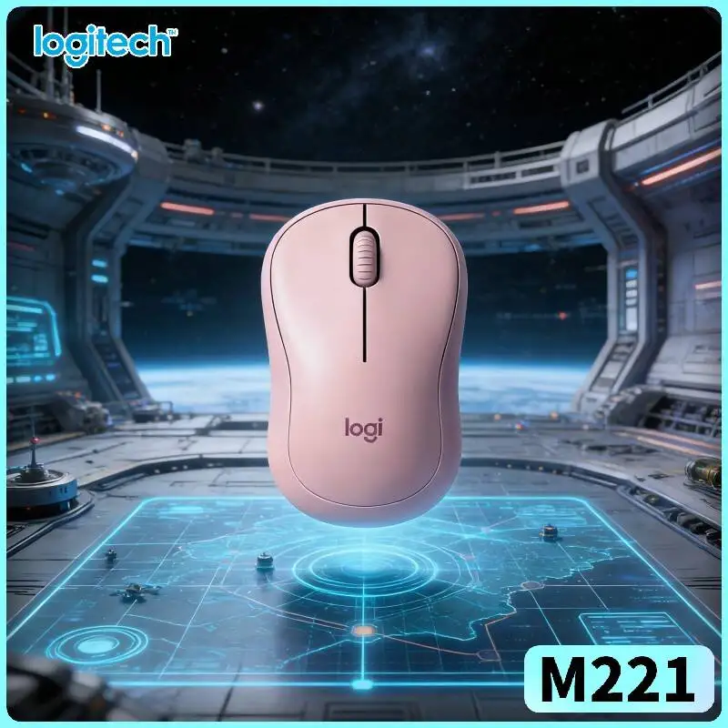 

Бесшумная оптическая мышь Logitech M221 — 18 месяцев работы от батареи, шумоподавление, 1000 DPI, отлично подходит для офиса, дома, учебы и путешествий