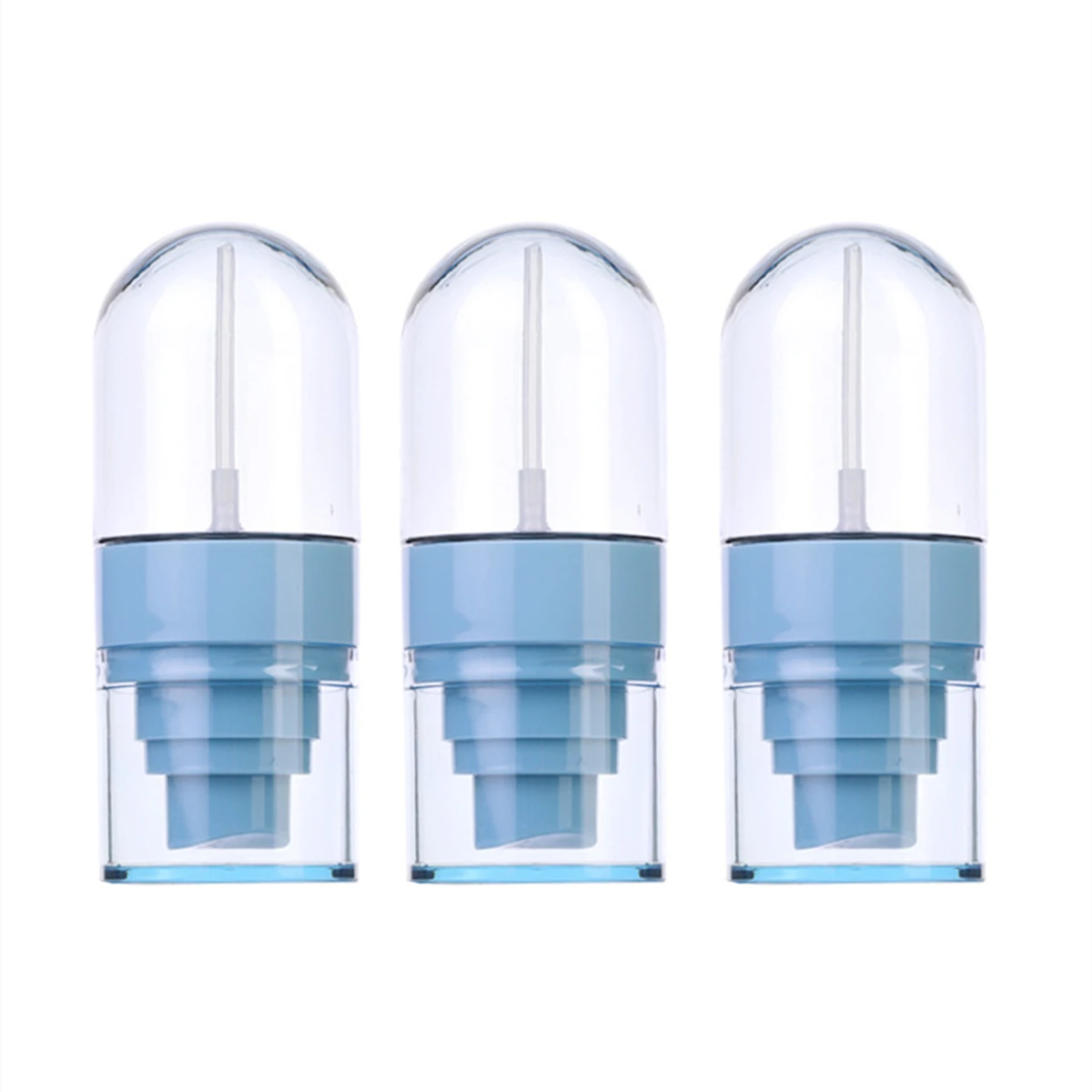 2 Stück 50 ml Kunststoff nachfüllbare Flasche Parfümflasche Zerstäuber leere Sprühflasche tragbares Reisewerkzeug