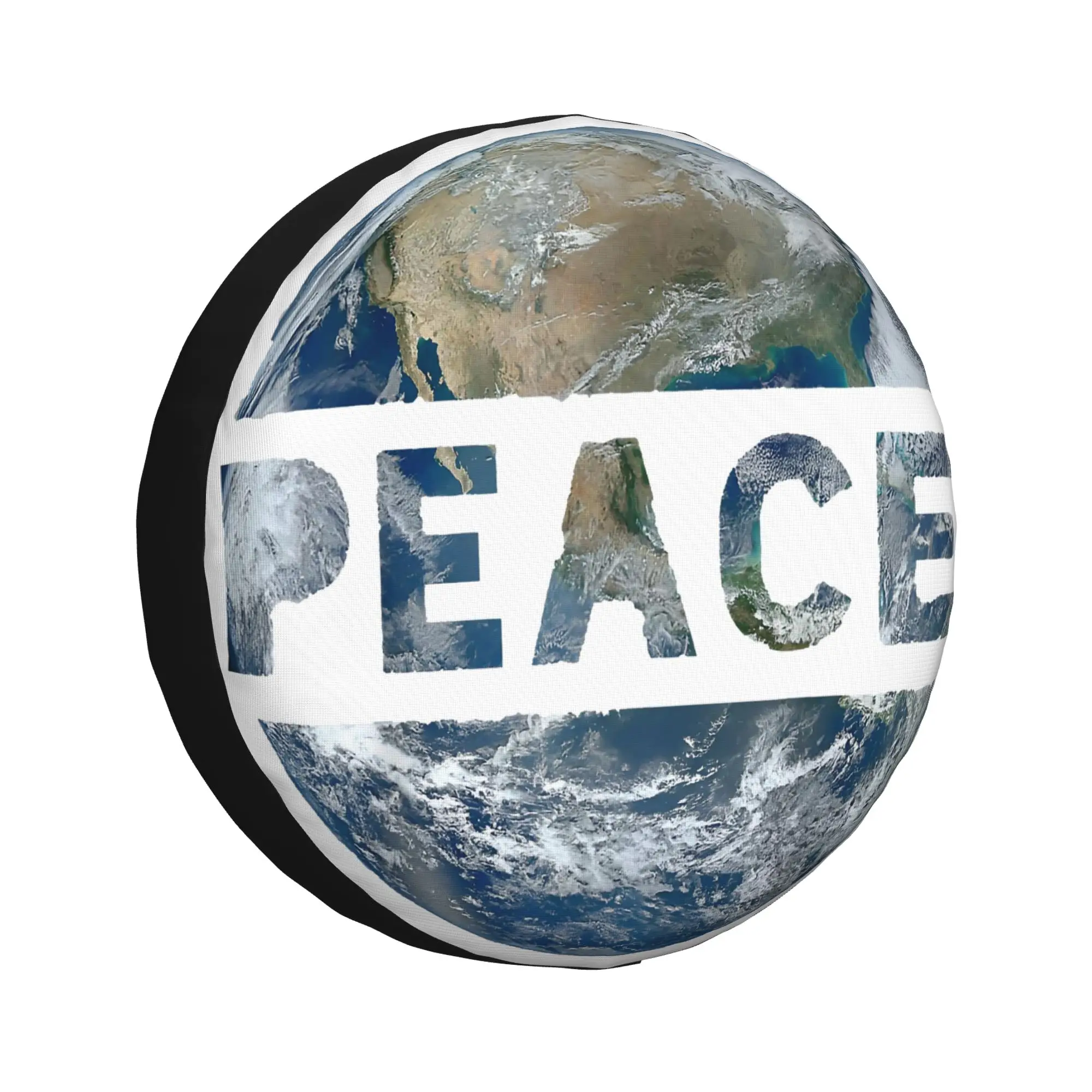 

Peace Earth Logo Proof Wheel Tire Cover Tire Cover Spare Tire Cover Accesorios Auto for Cars Trucks Trailer SUV 4 Sizes