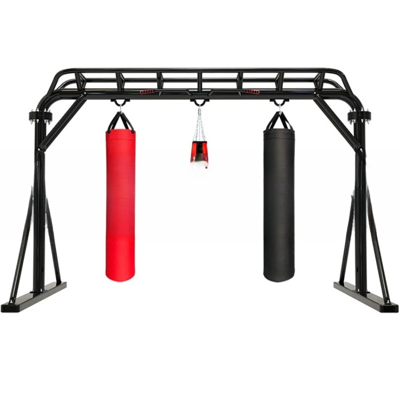Free fixed gantry boxing sandbag shelf vertical hanging boxing gym commercial household sandbag training equipment indoor
