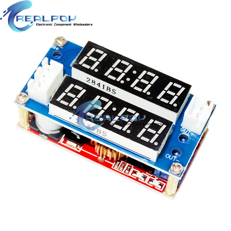 XL4015 2 in 1 5A Adjustable Power CC CV Step-down Charge Module LED Driver Voltmeter Ammeter Constant current constant voltage