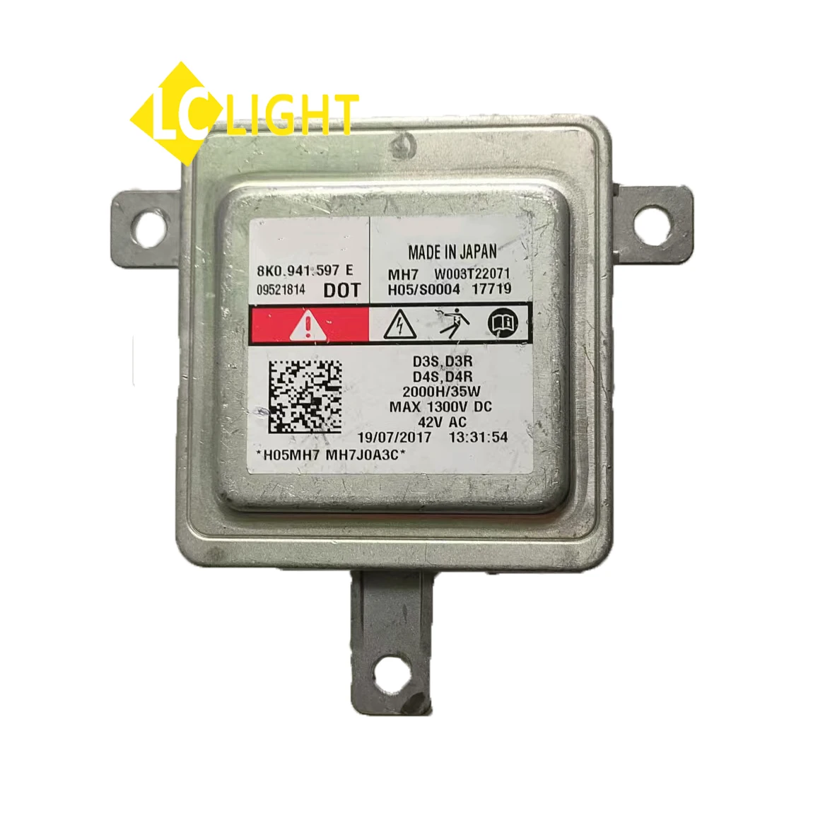 

8K0941597E Оригинальный модуль контроллера светодиодных фар DOT 8K0.941.597.E D3S D3R H05 S0004 35 Вт 130 В подходит для Au-d i V-W