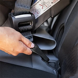 Baby Trend Trooper SLIM 3-in-1 Convertible Car Seat LATCH installation up to 55 lbs