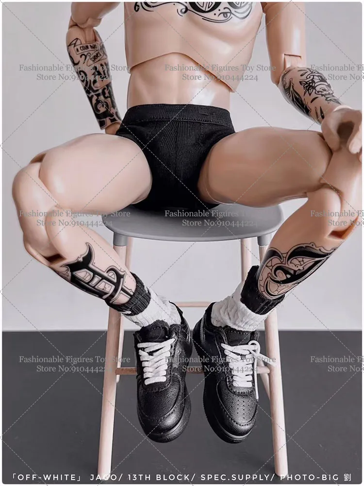 1/6 Herrenhöschen Slim Boxer Slim Unterhose Stretch Shorts Unterwäsche Zubehör für 12 Zoll männlicher Soldat Actionfigur Körper