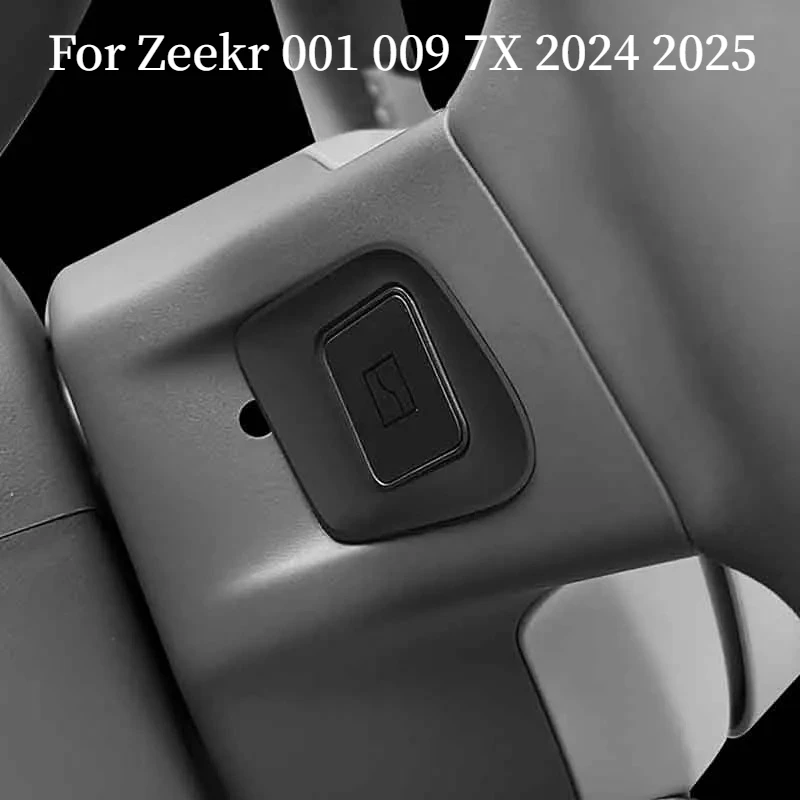 Smart Bluetooth Button Fixed Bracket Interior Decor Sticker For Zeekr 001 009 7X 2024 2025 Car Accessories