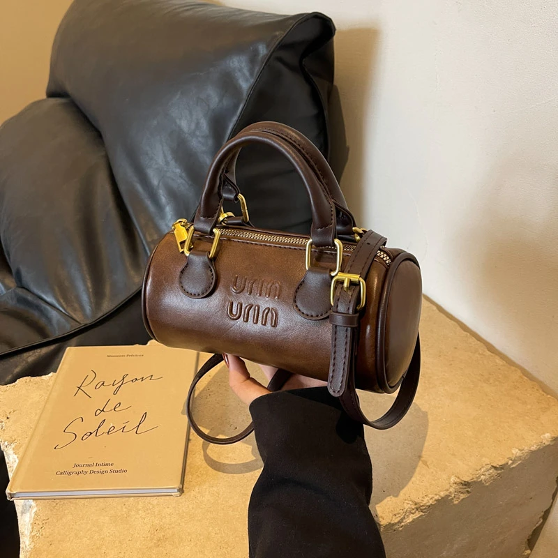 Bolsa crossbody contemporânea 2025, bolsa exclusiva de estilo europeu para mulheres, bolsa leve de luxo dia a noite, bolsa de ombro casual